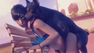 Pharah Getting Fucked By Dog [Rekin3D]