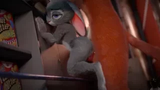 Judy Hoops And Nick Wilde [Twitchyanimation]