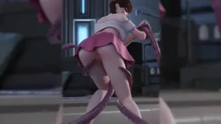 Overwatch whores penetrated by tentacles
