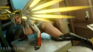 Mercy Taken from Behind on the Table Doggy Style