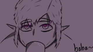 Link giving a blowjob~ (Baba_animator)