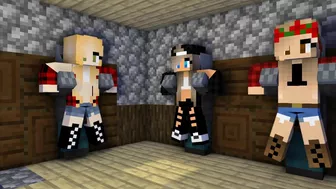 Minecraft girls kidnapped by pillagers