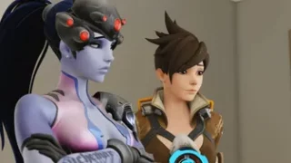 Symmetra Widowmaker And Tracer [4K][Blacked][Aphy3d]