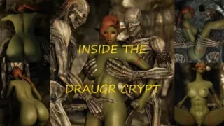 Skyrim - Inside the draugr crypt