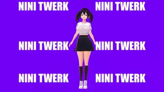 NINI ANIME GIRL SEXY TWERK
