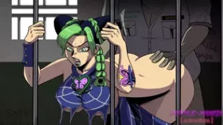 Jolyne Cujoh Gets her Thicc Ass Interrogated [PurpleMantis]