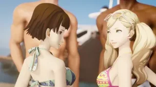 Makoto and Ann get picked up