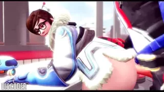 Soldier 76 Fucks Mei in the Ass - DisCodeR