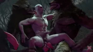 PREVIEW: Geralt and Werewolf