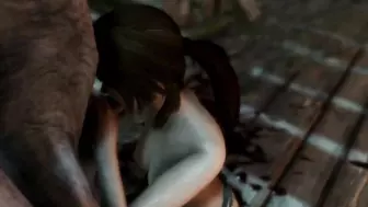 Lara Croft x Skyrim - Cavalorn13