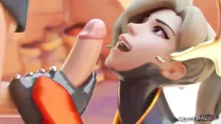 Mercy Licking and Blowing - Forceballfx