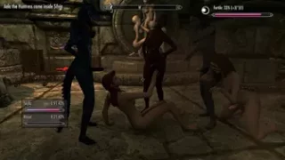 Skyrim - Being Impregnated while my Partner Watches