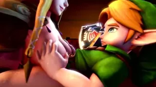 Zelda and Young Link Titjob - Sakuraleaf