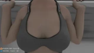 Tifa in the gym 4K 60 FPS