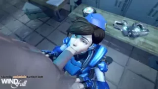 Tracer Deepthroat with Facial - WindFall