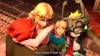 Ganondorf Fucks Zelda while Link Watches - Secaz