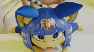 [Animal Crossing] Ankha Surprised [4K] [with sound]