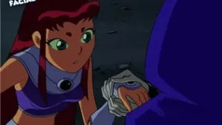 Famous Toons Facial Starfire and Raven