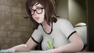 What happens inside the "blacked" Room Mei [Aphy3d]