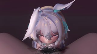 [nanameyomi] Bunny girl's smegma cleaning