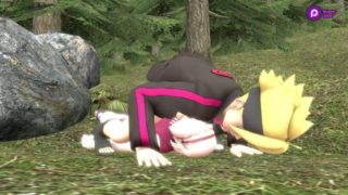 Boruto and Sakura Fight [mcjuniorgohan]