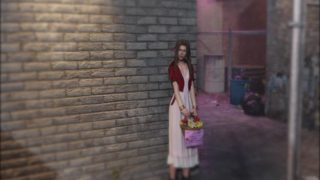 Aerith - Selling Her Flowers