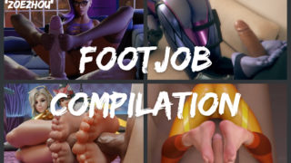 FOOTJOB - COMPILATION