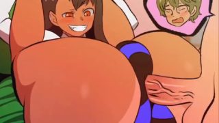 Nagatoro Lets Senpai's Pathetic Dick Touch Her Fat Ass~